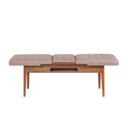 Hanah Home Klupa Vina, 110x48x40 cm, Smeđa
