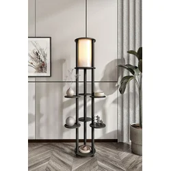 Opviq Podna lampa Volante, 150 cm, Crna