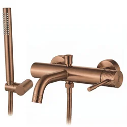 Mešalnik za kopel Rea Lungo Diamond Brush Copper