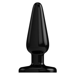 Plug & Play Butt Plug Basic 3 Inch Black