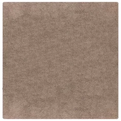 Vidaxl Antiskluzna Shaggy Preproga Rjava 120 x 120 cm PP