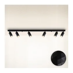 Brilagi - Spot svetiljka SELE DIAMANT 6xGU10/30W/230V crna