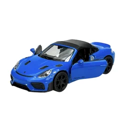 shumee WELLY PORSCHE 718 SPYDER RS Z MODRO STREHO 1:34 43856
