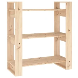 Ormar za knjige/Pregrada za sobu 80x35x91 cm Masivno drvo Bor