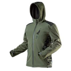 NEO TOOLS Jakna softshell CAMO XXL