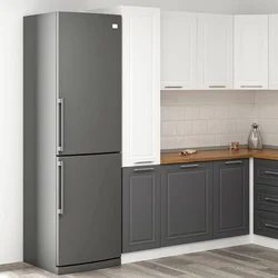 Hanah Home kuhinjski element Minar 7176, 45 cm, beli / antracit