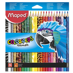 Drvene bojice Maped Color Peps Animal 1/24 M832224