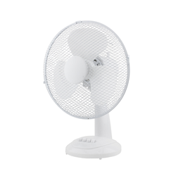 Stoni ventilator 30 cm, beli, 3 brzine, 40 W