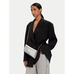 LOVE MOSCHINO Ročna torba JC4099PP0NKW0902 Srebrna