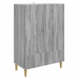 Kreveta Siva sonoma 66 x 34,5 x 95 cm Konstruirano drvo