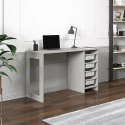 HANAH HOME Radni sto Hero Grey