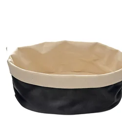 APS košara za kruh, bež/črna, 70 mm, dolžina: 200 mm, širina: 150 mm