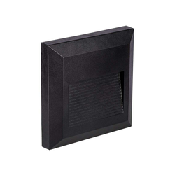 LED spoljašnje svetlo za stepenište LED/2W/230V IP65 3000K crno