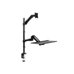 LogiLink BP0030 27 Clamp Black flat panel desk mount