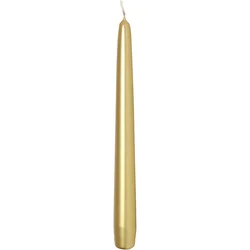Visoka sveča potopljena zlata 24 cm