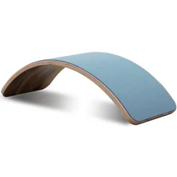 HANAH HOME Drvena balans daska Wavy Board Walnut Blue