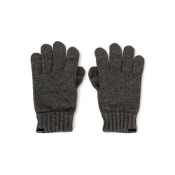 ECOALF unisex. MCUACGVWOOGL0696W24-339 Volnene rokavice sive barve (S/M), Priložnostno, Siva, Trajnostni, Reciklirana volna