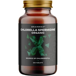 BrainMax Chlorella Spermidine Organic Število kapsul: 200 tablet