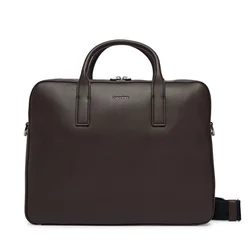 Calvin Klein Torba za prenosnik Raised Commuter LV04D3157G Rjava