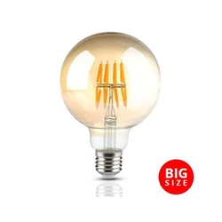 LED filament sijalica G95 E27/8W/230V 2200K