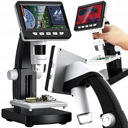 DEXXER digitalni LCD mikroskop LED 1000X zoom USB G600