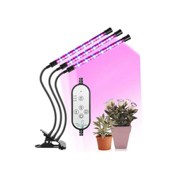 LED prigušiva stona lampa sa kopčom za uzgoj biljaka LED/12W/5V