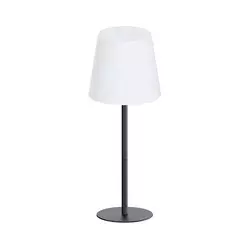 LED RGB prigušiva dodirna stona lampa LUCIA LED/2W/5V 3600 mAh IP44 crna