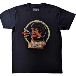 James Brown Majica Circle & Logo Unisex Black L