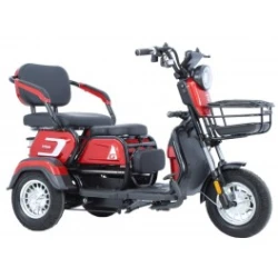 Električni tricikl 14 TITAN 250W 48V/20Ah crveni
