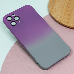 TERACELL Maska za iPhone 11 Pro 5.8 Rainbow Spring ljubičasto-siva