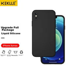 Keklle Maska za mobilni telefon iPhone XS Max, Crna