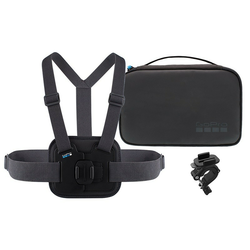 GoPro Sports kit (chesty + handlebarseatpostpole mount + mounts)