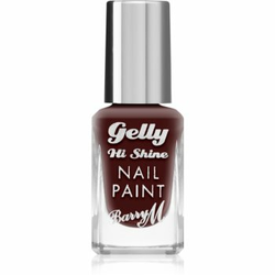 Barry M Gelly Hi Shine lak za nohte odtenek Black Cherry 10 ml