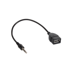 Adapter Jack 3.5mm vtič / USB A vhod OTG, Maclean