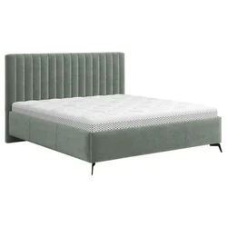 Hom`in OBLAZINJENA POSTELJA 140 cm x 200 cm , tekstil siva