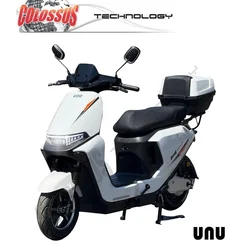 COLOSSUS Elektični bicikl beli UNU