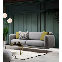 Atelier del Sofa Trosed na razvlačenje Sevilla 98x85x214cm Sivi