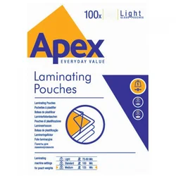 Folija za plastificiranje 125my A6 sjajna pk100 Fellowes
