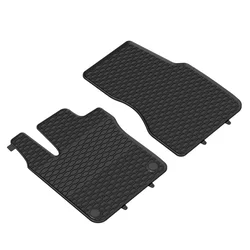 Rubber car mats Smart Fortwo 2014- (front)