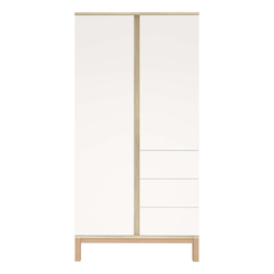 Faktum Loop ormar s 2 vrata, White-Oak