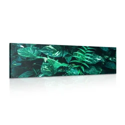 Slika sveži tropski listi - 135x45