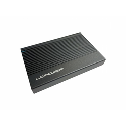 LC POWER HDD rack 2.5 LC-25U3-C SATA USB3.2 Gen2x1 USB-C crni