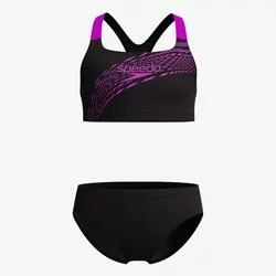 Speedo MDLY LOGO 2PC JF PURPLE