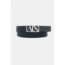 Armani Exchange dvostranski pas moški usnjeni