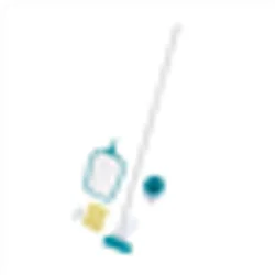 Bestway set za održavanje bazena K58794 1 mreža,1 glava skimmera,4 aluminijumske cevi,1 plovak za hemikalije,Test traka 3-u-1,9 zakrpa