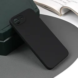 Maska za iPhone 16e 6.1 Skin, Silikonska, Crna