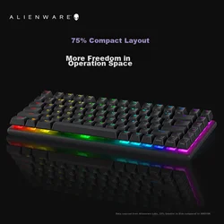 Alienware Tastatura, Crna