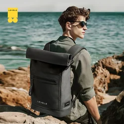 Level8 Muški ranac za laptop, 16, Crni