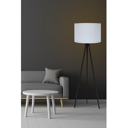 Aberto Design Podna lampa 129, 145 cm, E27, Bela