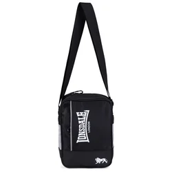 LONSDALE Torba za čez ramo črna/bela